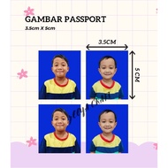cuci gambar passport murah/gambar passport murah/ 5 keping RM4