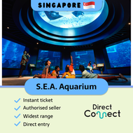 S.E.A. SEA Aquarium Sentosa RWS Singapore Marine Animals Indoor Attraction Ticket Voucher Travel Discount Sale Promotion