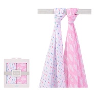 [Taiwan Ready Stock] American luvable friends Sweet Baby Multi-Purpose Baby Cotton Yarn Wrap 2pcs Gi