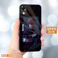 FS Case for Oppo A17K 2023 - Fashion Motif Design - Soft & Hard Hybrid Case - Silicone Cover - Cool/