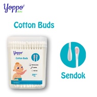 Yoppo Baby Cotton Buds / Cotton Bud Spiral / Cotton Bud Sendok