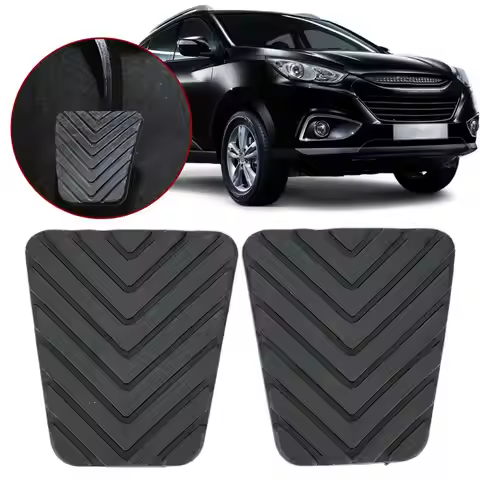32825-36000 For Hyundai IX35 K Foria Optima 2.17*2.52inch 2pcs Car Optima Brake Clutch Pedal Pad Aut