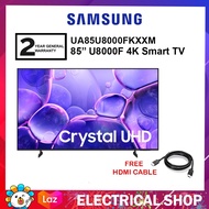 Samsung 85 UA85U8000FKXXM Crystal UHD U8000F 4K Smart TV (2025) (FREE HDMI CABLE)