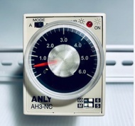 Anly AH3-NC Timer Relay (220VAC 6S-60M) with Socket