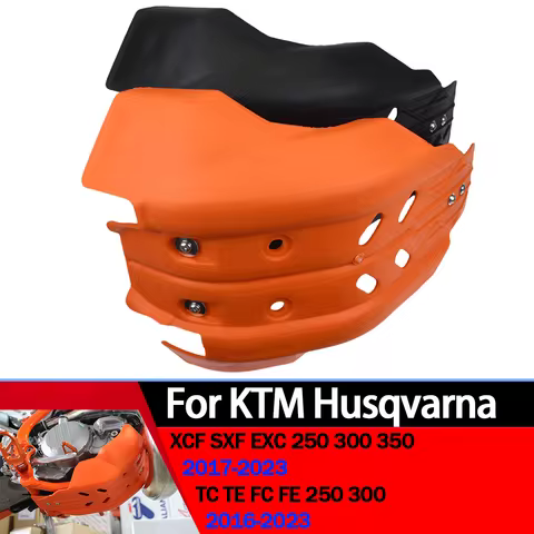 Motorcycle Engine Frame Protector Cover Guard Skid Plate 2T/4T For EXC XC-F SX-F TE FE FC TC 250 300