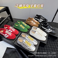 DVN German Training Shoes Couple Style Spring Summer Retro Lace-Up Casual All-Match Sneakers Flat Co