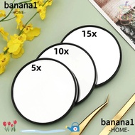 BANA Makeup Mirror, 5x/10x/15x With Suction Cup Magnification Mirror, Round Blackhead Magnifying Mir