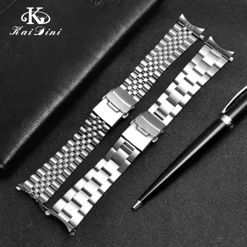 Watch Bracelet For SEIKO 5 SRPD63K1 SKX007 009 175 173 Solid Stainless Steel Watch Chain Watch Acces