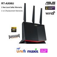 ASUS RT-AX86U Dual Band WiFi 6 AiMesh Router (Refurbished)