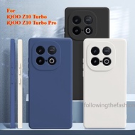Casing For Vivo iQOO Z10 Turbo 5G 2025 vivo iQOO Z10 Z10 Pro Z9 Z9x Turbo 4G 5G Liquid Silicon Case 