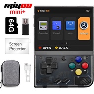  miyoo mini plus 3.5 “portable game console, with WiFi and 8000 retro games, free waterproof pouch