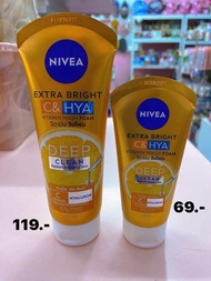 NIVEA Extra bright C&Hya vitamin wash foam โฟมล้างหน้า