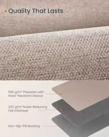 Rug 2.5x8 ft, Washable Area Rug for Living Room, Non-Slip Carpet, Faux Jute Rug, Home Decor, for Bed