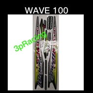 WAVE100 (2) Body Sticker Wave 100