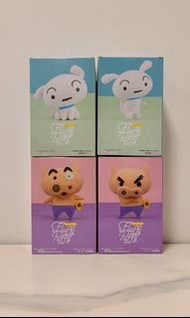 日本景品 日版 蠟筆小新 小白 不理不理左衛門 肥嘟嘟左衛門 豬 fluffy puffy 毛絨 figure 模型