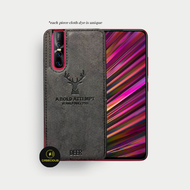 Vivo Y17 Y19 Y65 Y66 Y71 Y91i Colorful Fabric Cloth Touch Phone Back Case