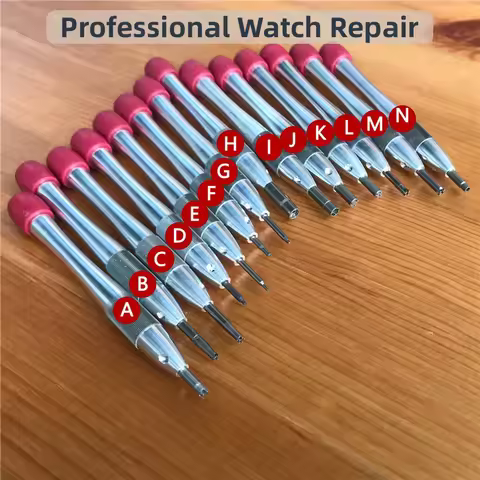 Steel Special Screwdriver for Audemars Piguet,Bvlgari,Bulova,IWC,Richard Mille,Rolex,Omega Watch Too