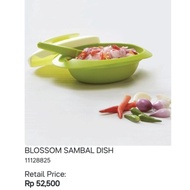 LJ595 Tupperware Blue Blossom Sambal Dish 2pcs Wadah Saji Sambal