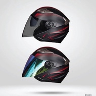 Helmet  ♛GTmotor GXT708 Helmet Visor Motorcycle Helmet Lens Rainbow Black Visor Sun Visor Motor Topi Keledar Full Face Helmet Len❃