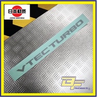 FK8 Vtec Turbo Sticker Honda Vtec Turbo JDM Sticker [Export Spec] Sticker