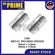2.0/3.0MM METAL WELDING HINGES - (C 001)