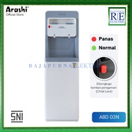 ARASHI Dispenser Air Galon Bawah ABD 04C - Fungsi Panas Dingin Normal - Hot & Cool