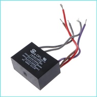 RUN CBB61 Electrical Power Relay Connecting Capacitor 4 5uf+6uf+5uf 250V 5 Wire