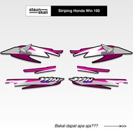 HONDA Striping Win 100 Variation (26) Original JapaneseOriginal Japan Service Custom TS Semi Trail T