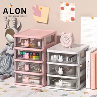 ALON Drawer Organizer 5 Tier Transparent Desktop Organizer Desk Organizer Drawer Storage Comestic St
