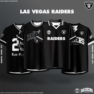 Raiders Las Vegas Fan Issues Design Tshirt Roundneck Microfiber Material Size XS-5XL Baju Design Rai