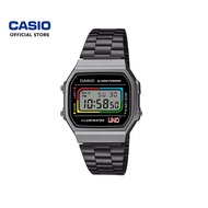 Casio Vintage x UNO A168WEUC-1A Black Stainless Steel Band Men Watch / Women Watch / Unisex Watch