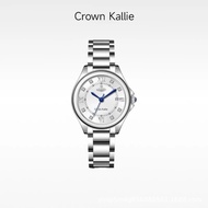 Crown Kallie-Queen West Co-Branded Classic Blue Needle Balloon Fully Automatic Ladies Watch ck815001