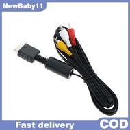 NY AV audio video cable cord wire for ps2 ps3 play station console system NBaby
