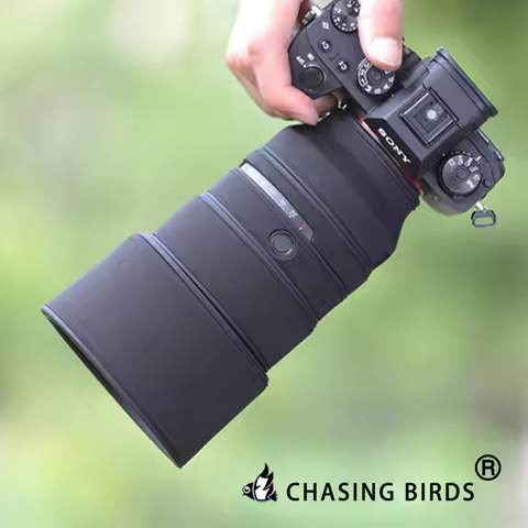 CHASING BIRDS camouflage lens coat for SONY FE 135 mm F1.8 GM waterproof and rainproof lens protecti