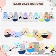 [ READY STOCK ] Baby Kids Sock New Born Toddler Girl Boy Cotton BBS067- Baju Baby Borong