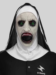The nun2 The nun2 Horror 2 Latex Mask Halloween Thriller Party Dress Up Headgear Party Spoof