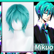 REMIROMI Cosplay Wig Green Upturned Mikuo V+ Miku Personality Anime Cosplay Accessories in Stock Cos