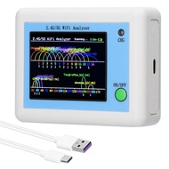 Signal Scanner 2.4g/5 g Wifi Signal Usage Analyzer Router Management Assistant 2.4inch Display Netwo