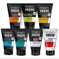 Ponds Men Energy Charge Facial Foam / Scrub 100g Face Wash Men (Exp:10/2026) Packing
