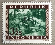 PW738-PERANGKO PRANGKO INDONESIA WINA REPUBLIK ,RIS(H) ,USED