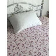 Cotton Knitted Single Bed Sheet 170 * 200cm Double Bed Sheet Soft Skin-Friendly Printed Hemming Styl