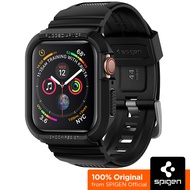 SPIGEN นาฬิกาข้อมือ Apple 8/7/Se/ 6 / 5/4เคส [โปรเกราะขรุขระ] ขนาด44 & 45มม. การออกแบบเส้นใยการดูดซั