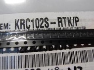 KRC102S-RTK/P  Switching電晶體  內建電阻10KΩ/10KΩ sot23  無鉛 kec