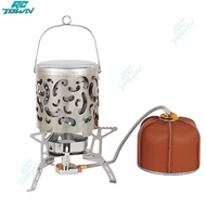 RCTOWN,2023.10New!!Portable Mini Gases Heater Stoves Multifunctional Outdoor Camping Stainless Steel Heating Cover Gas Oven Burner