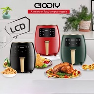 Aiodiy 4.5L Air Fryer Touch Whole Chick Oil Free No Smoke Chip Machine