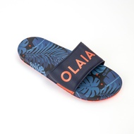 OLAIAN 男款涼鞋SLAPS 550 －藍色植物款