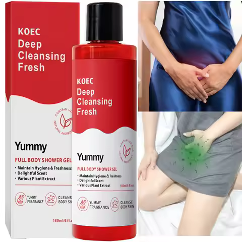 Feminine Body Wash Shower Gel for Daily Vaginal Probiotics PH Balance, Yeast Infection and Bacterial