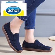 scholl shoes Scholl women shoes Flat shoes women slip on shoes women casual leather shoes Boat Shoes