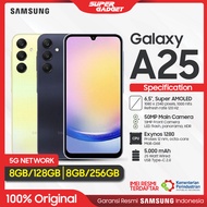 Samsung Galaxy A25 5G 8/128 8/256 RAM 8 ROM 128 256 GB 8GB 128GB 256GB Smartphone Android HP Handpho