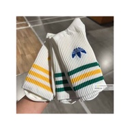 Genuine Adidas Adidas Clover Color Strips 3 Pairs Mid-Top Socks 2026 Spring Sports Socks KD8250 KD82